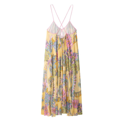 Pastel Paradise Flow Maxi Dress