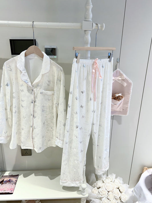 Soft Dream Butterfly Pajama Set