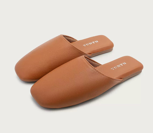 Luxe Leather Slippers