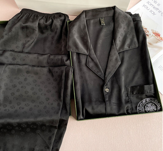 Midnight Luxe Satin Set