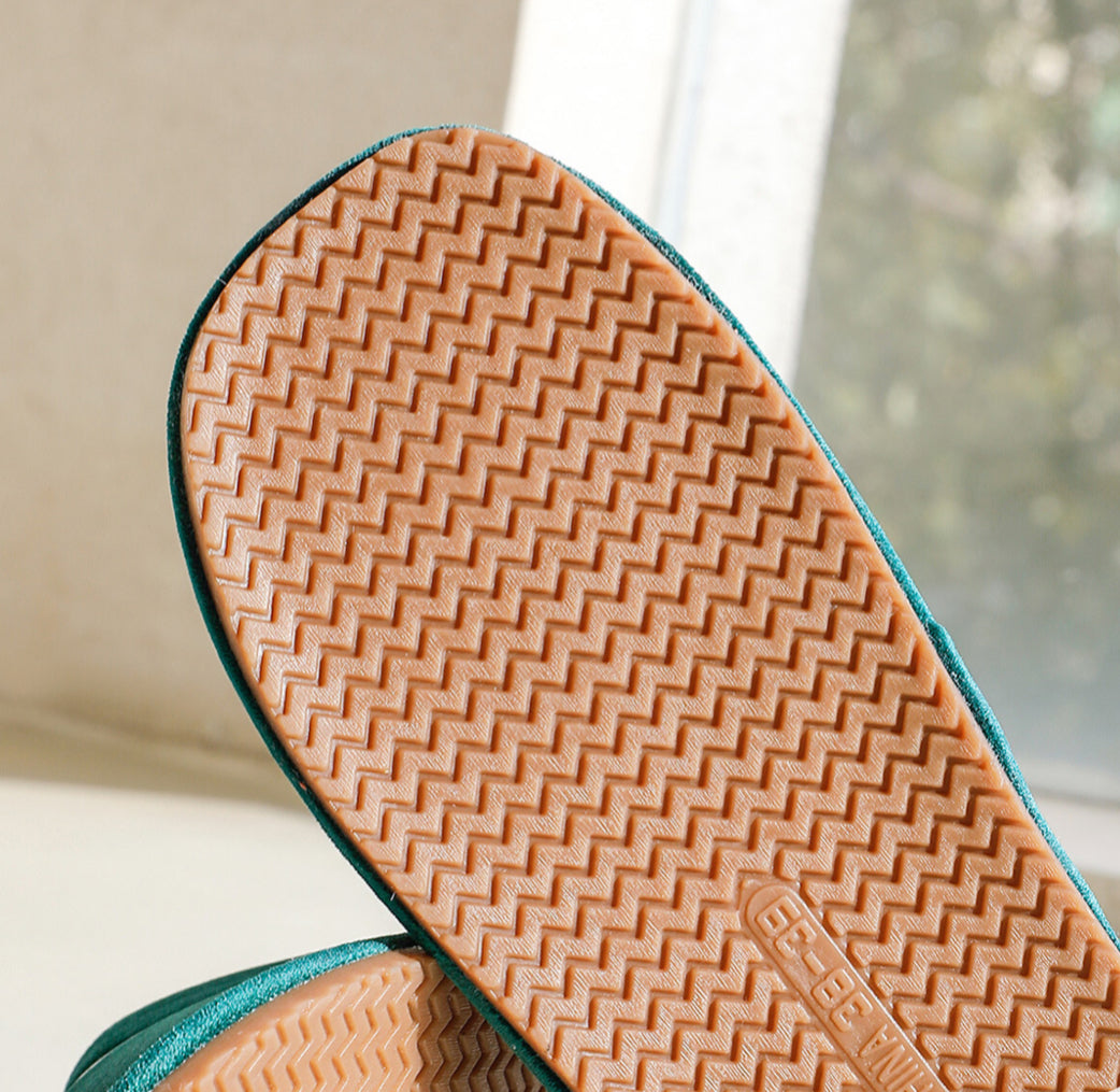 Padded Plush Indoor Slippers