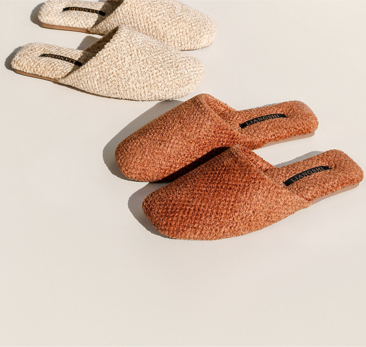 Cozy Knit Indoor Slippers