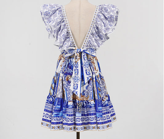 The Aegean Reverie Dress
