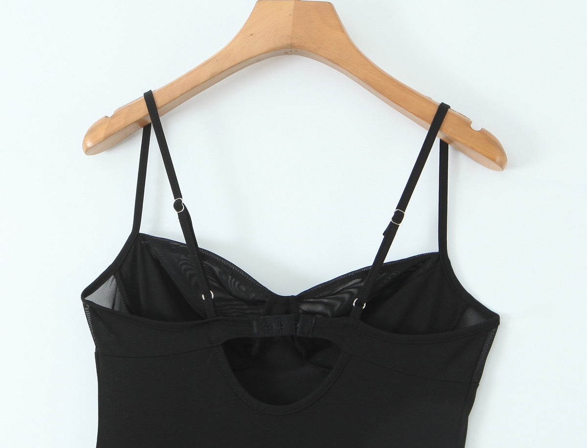 Midnight Muse Asymmetrical Midi Dress