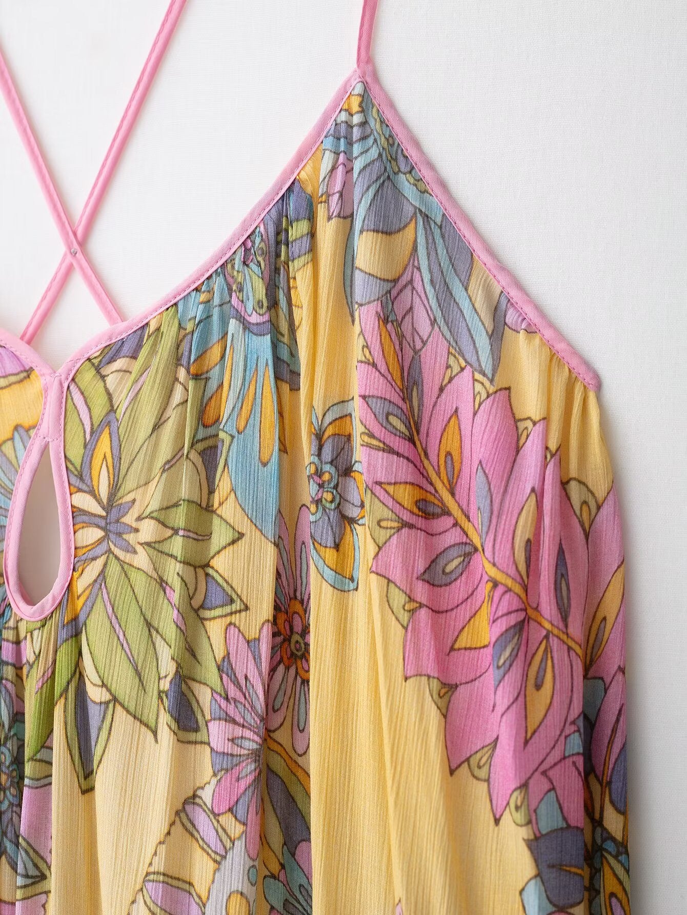 Pastel Paradise Flow Maxi Dress