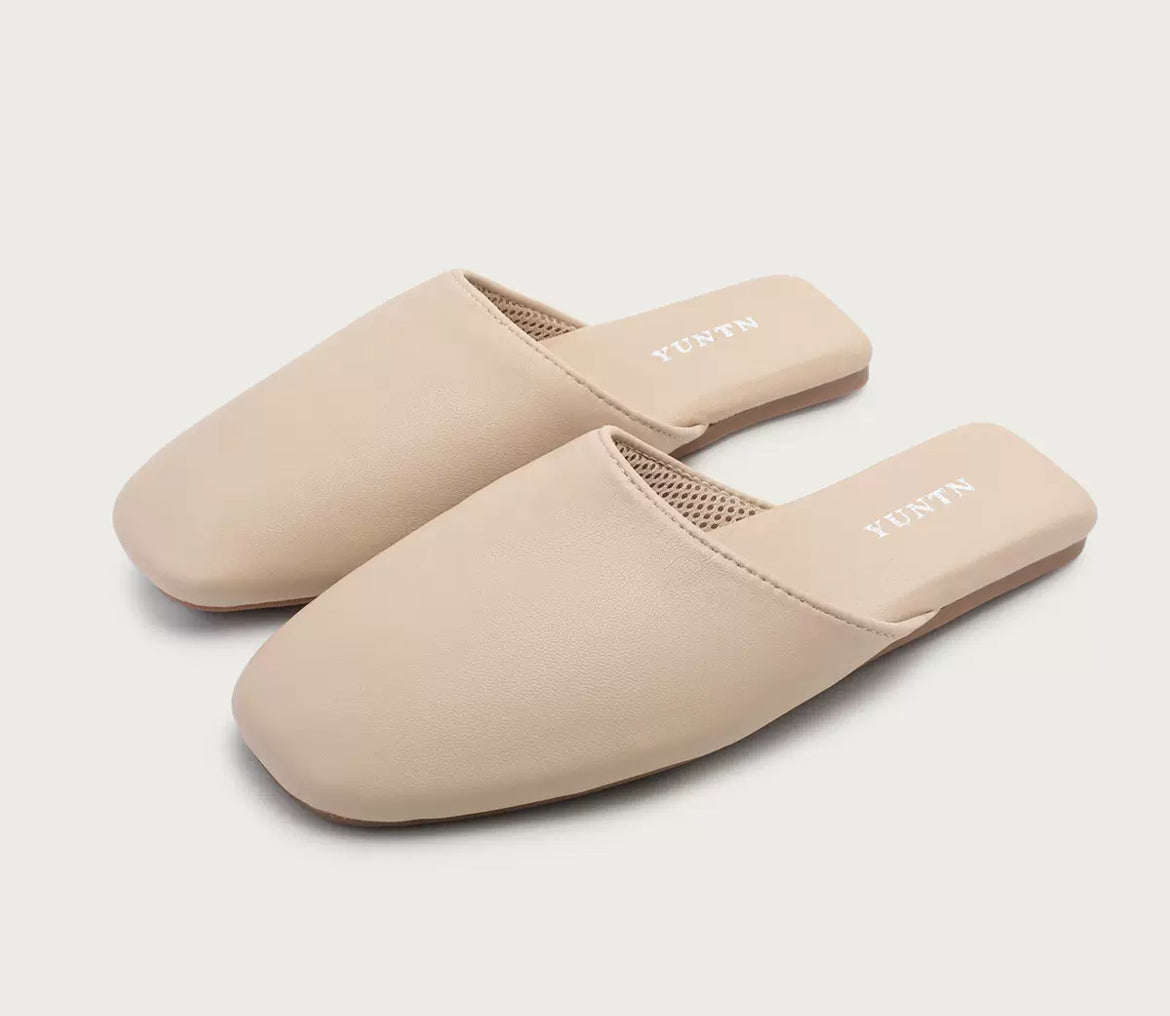 Luxe Leather Slippers