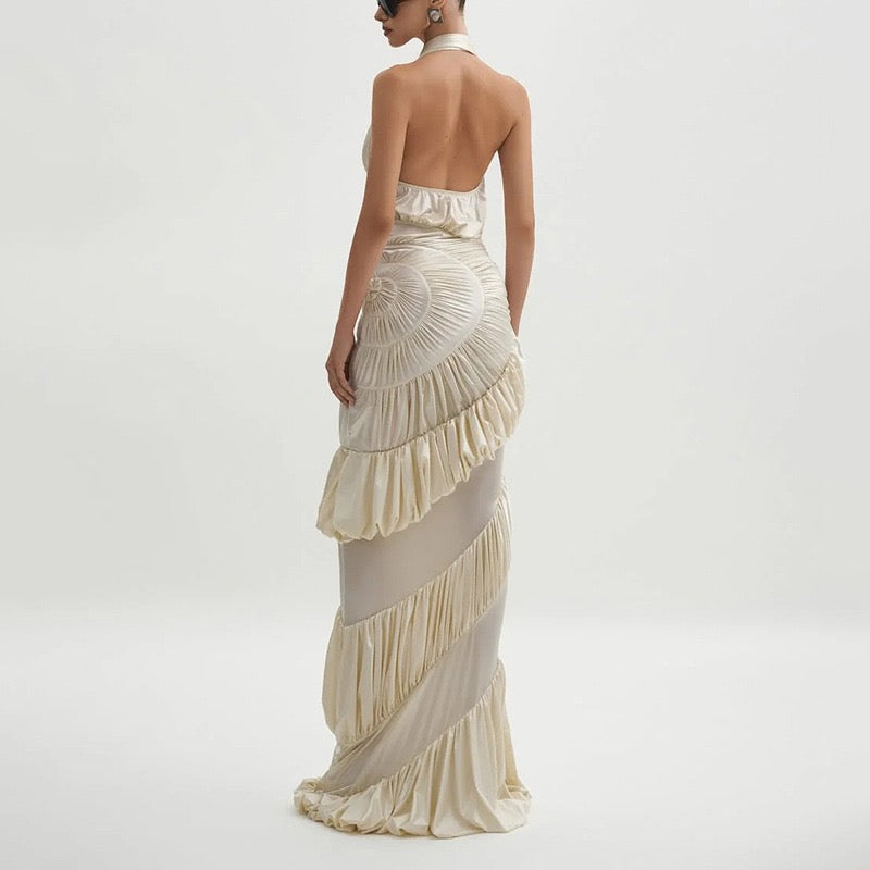 The Elysian Spiral Gown