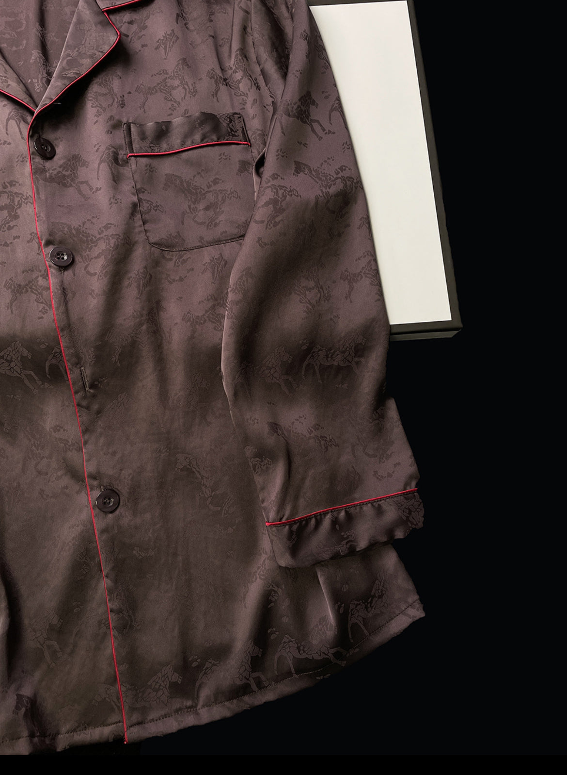 Crimson Royale Satin Set (Couple Edition)