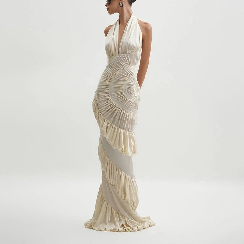 The Elysian Spiral Gown