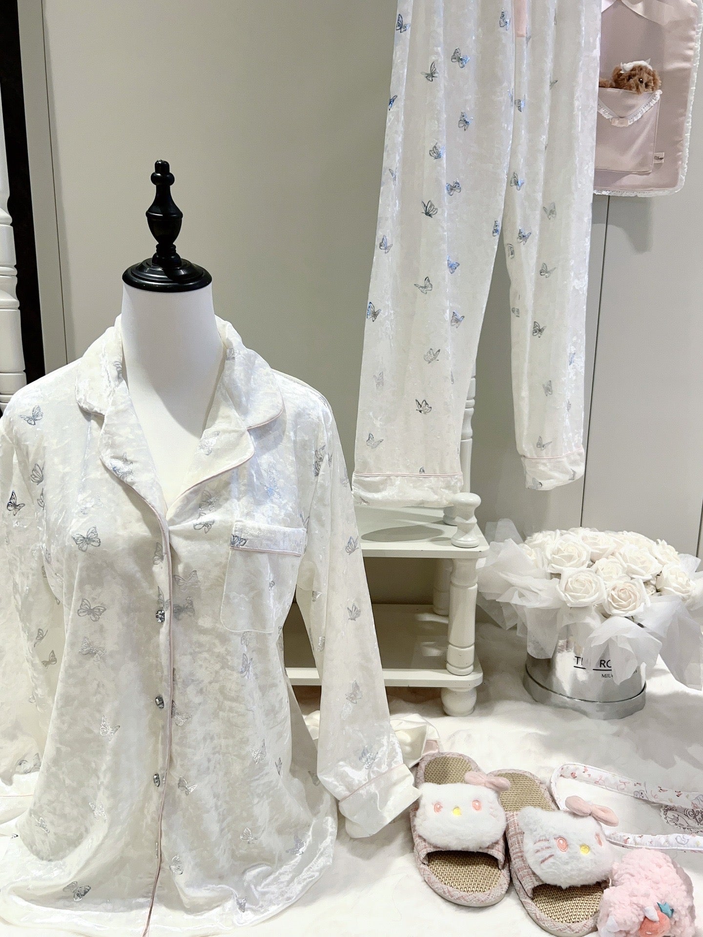 Soft Dream Butterfly Pajama Set