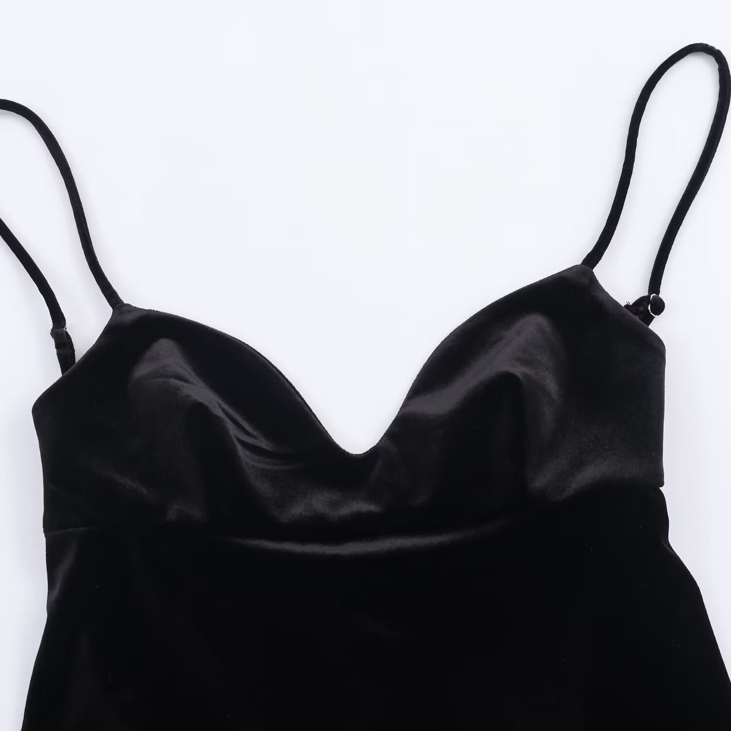 Midnight Noir Asymmetrical Lace Slip