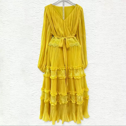 The Golden Aura Dress