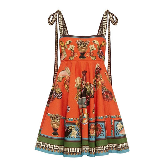 The Sicilian Orchard Dress