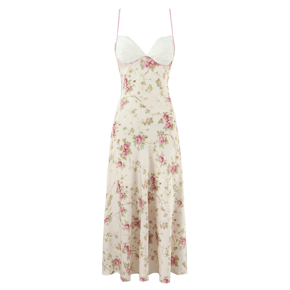 Vintage Rose Slip Dress