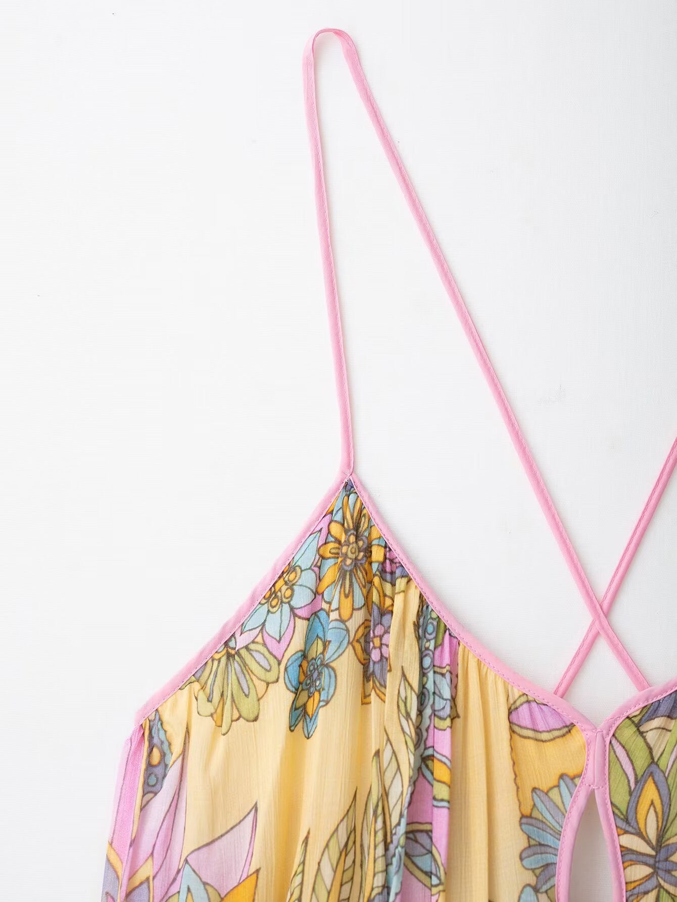 Pastel Paradise Flow Maxi Dress