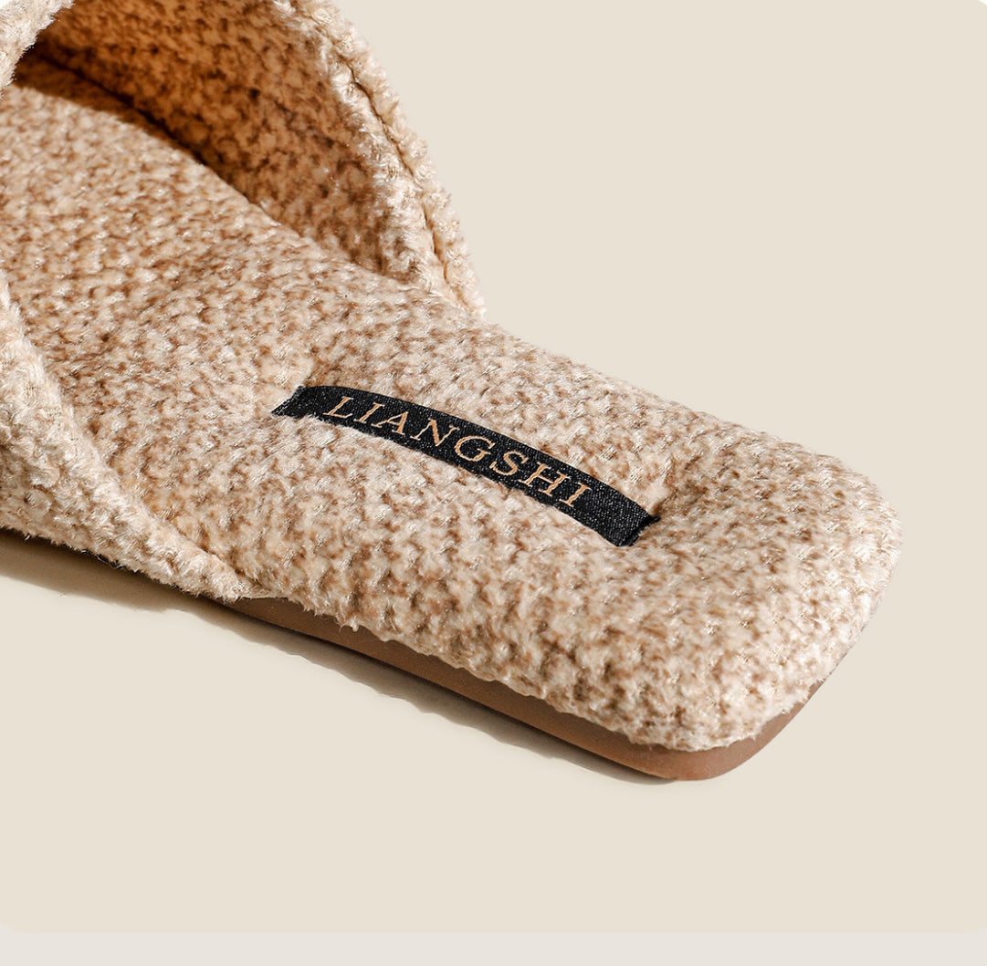 Cozy Knit Indoor Slippers