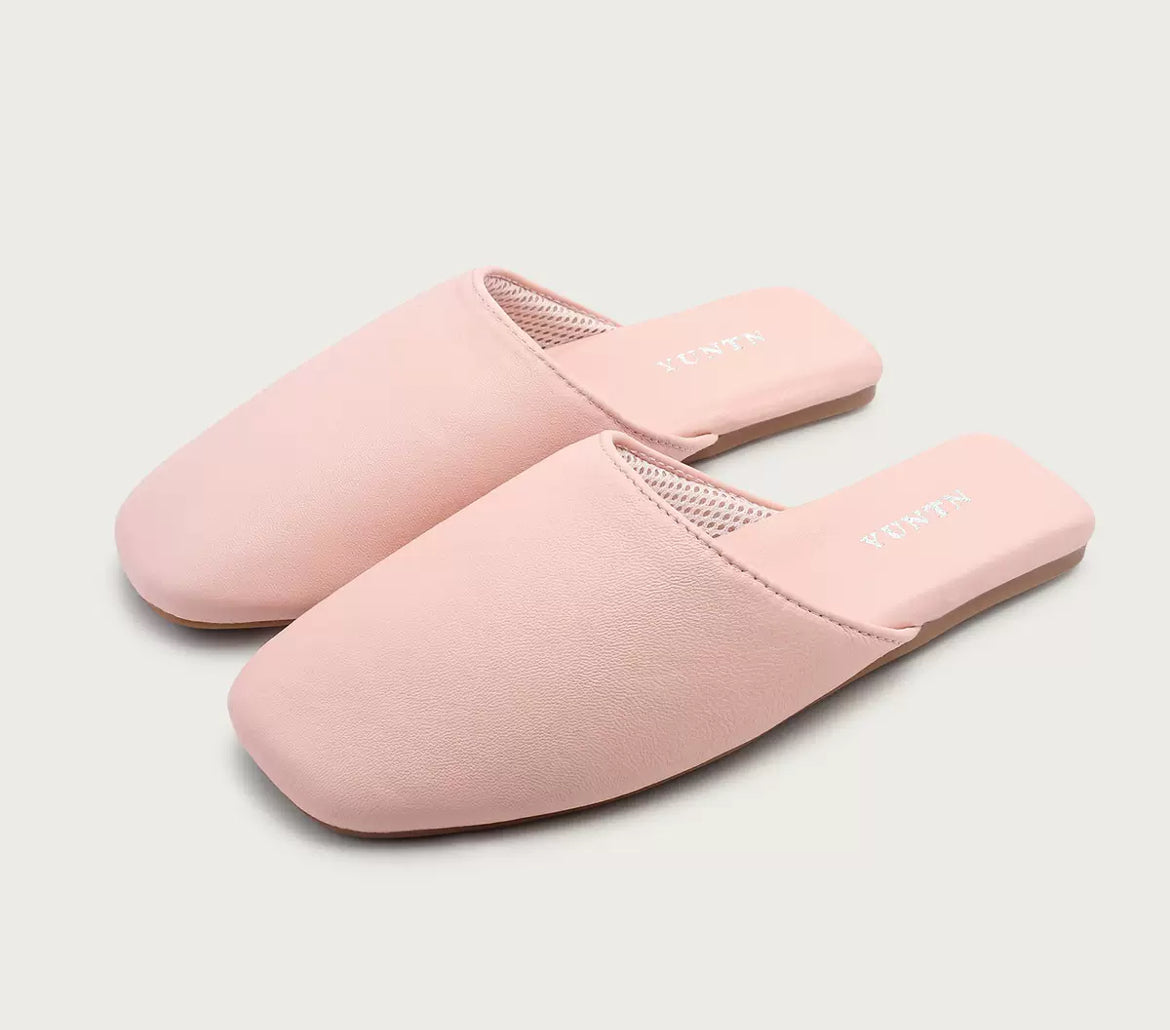 Luxe Leather Slippers