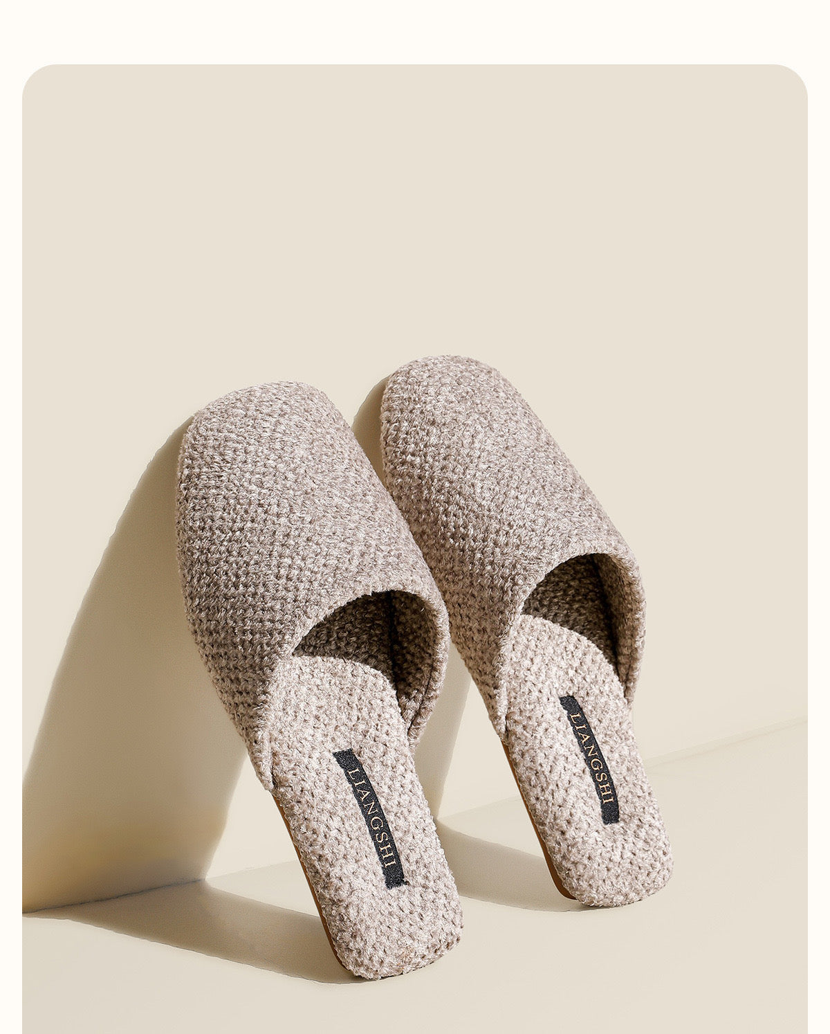 Cozy Knit Indoor Slippers