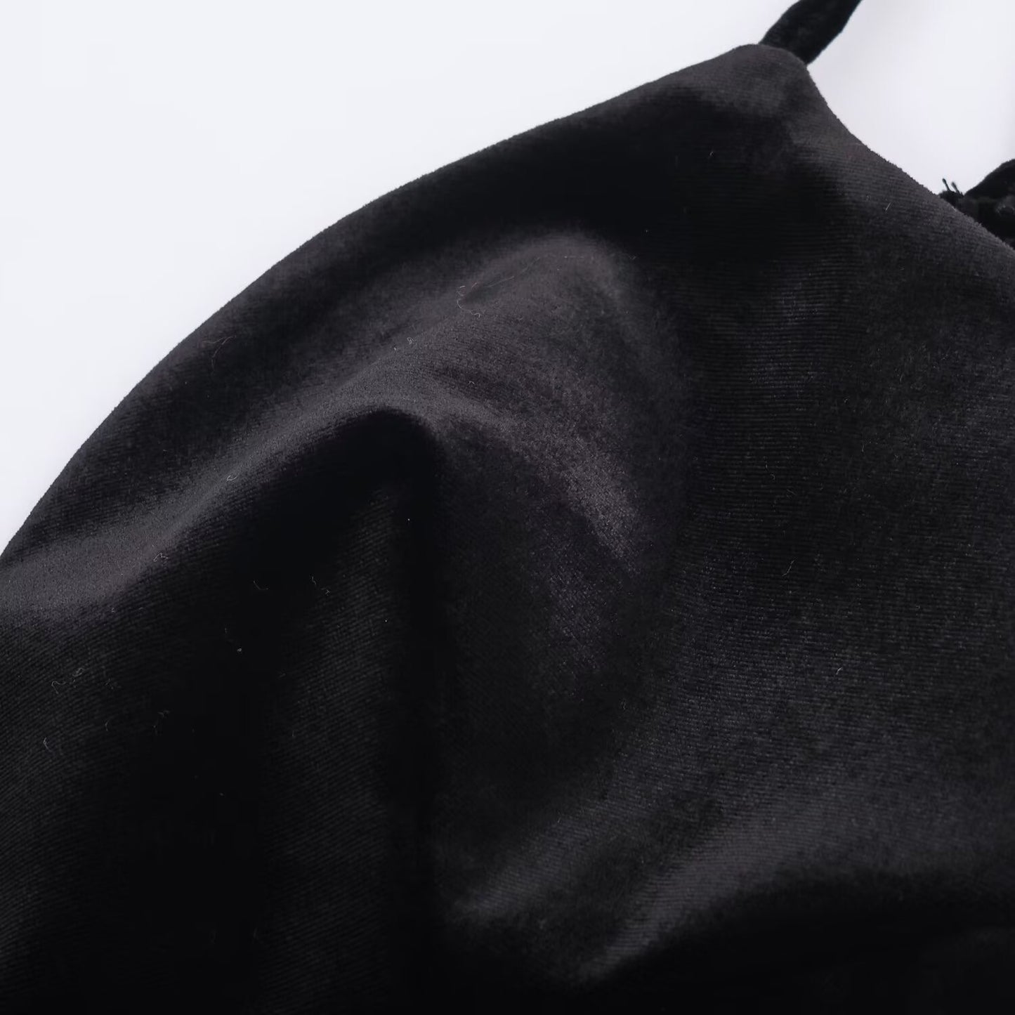 Midnight Noir Asymmetrical Lace Slip