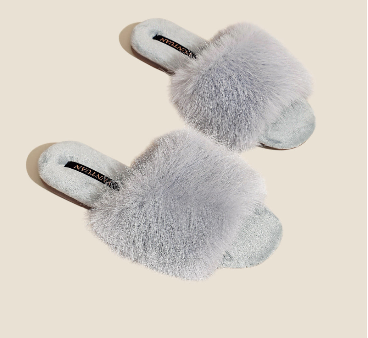 Luxe Faux Fur Slide Slippers