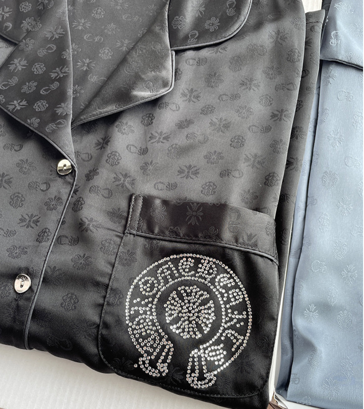 Midnight Luxe Satin Set