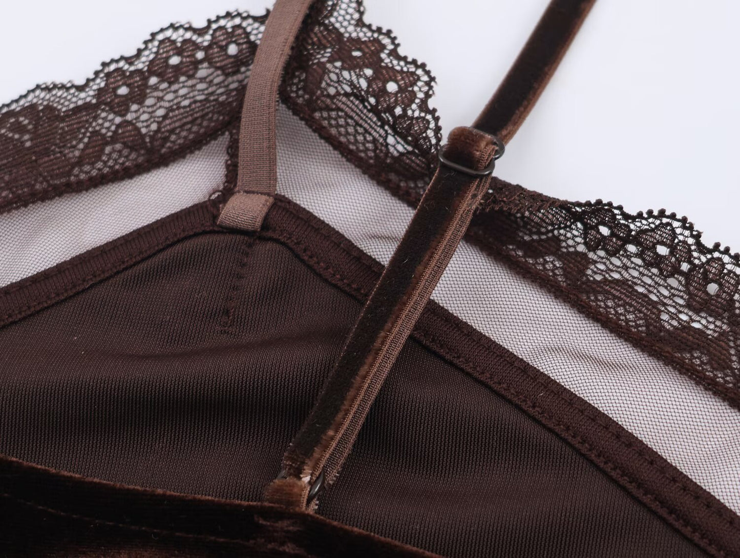 Cocoa Lace Whisper Camisole