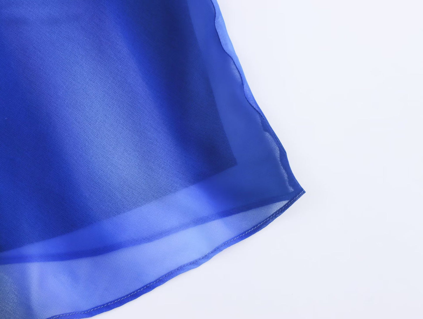 Midnight Waves Satin Halter Dress