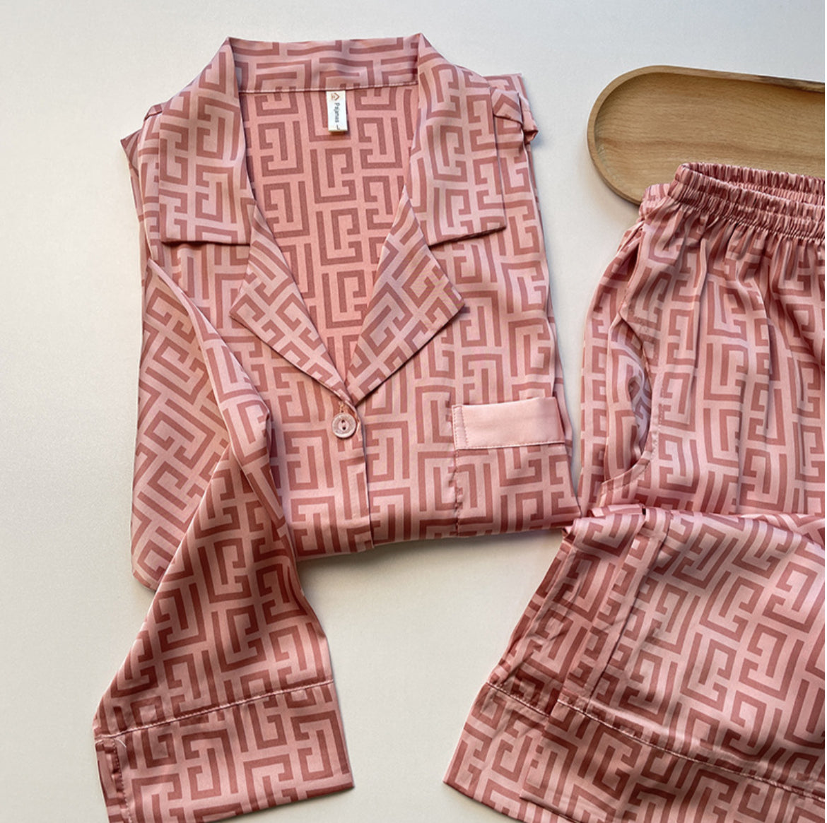 Blush Maze Couple Set