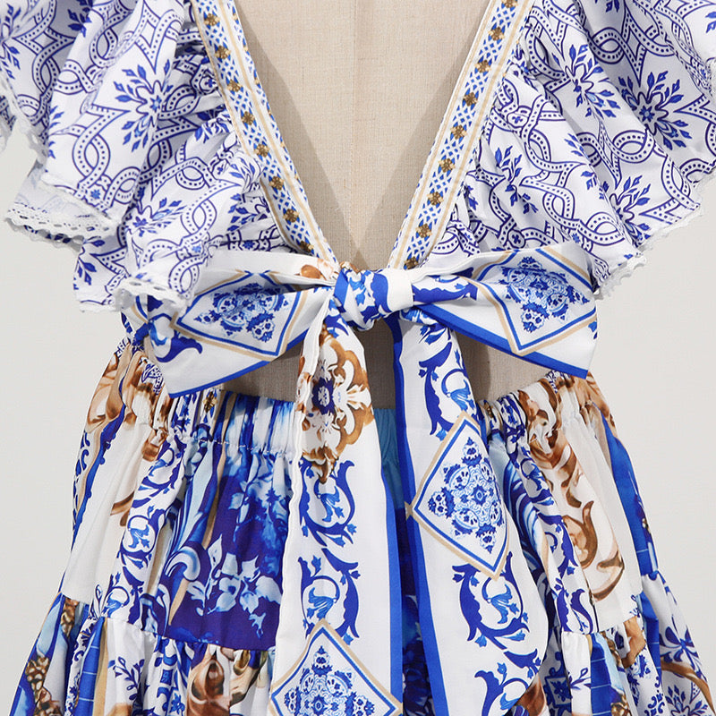 The Aegean Reverie Dress