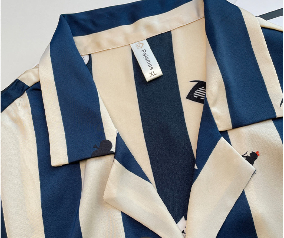 His & Hers Striped Harmony Set