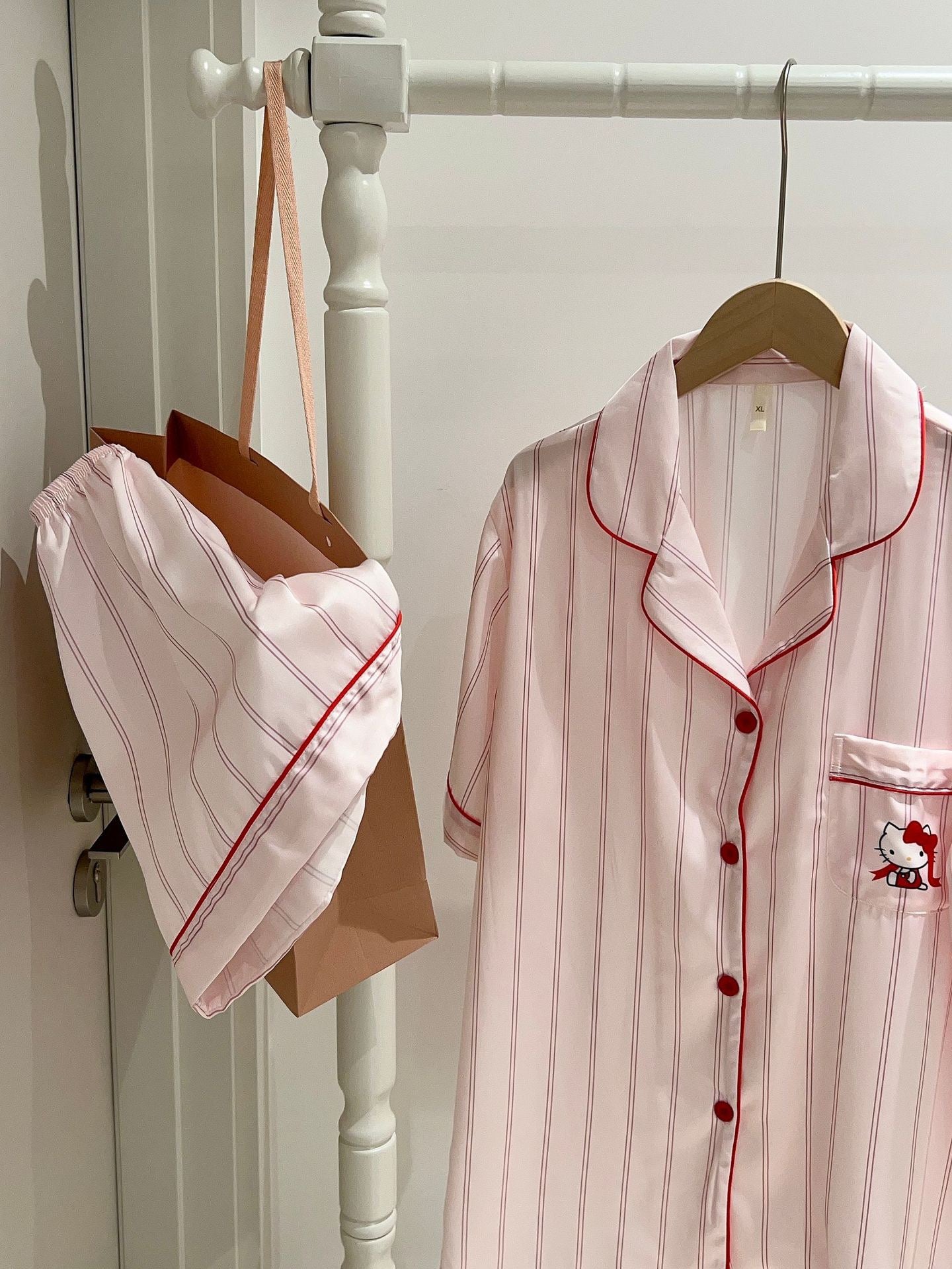 Hello Kitty Pajama Set Short Sleeve