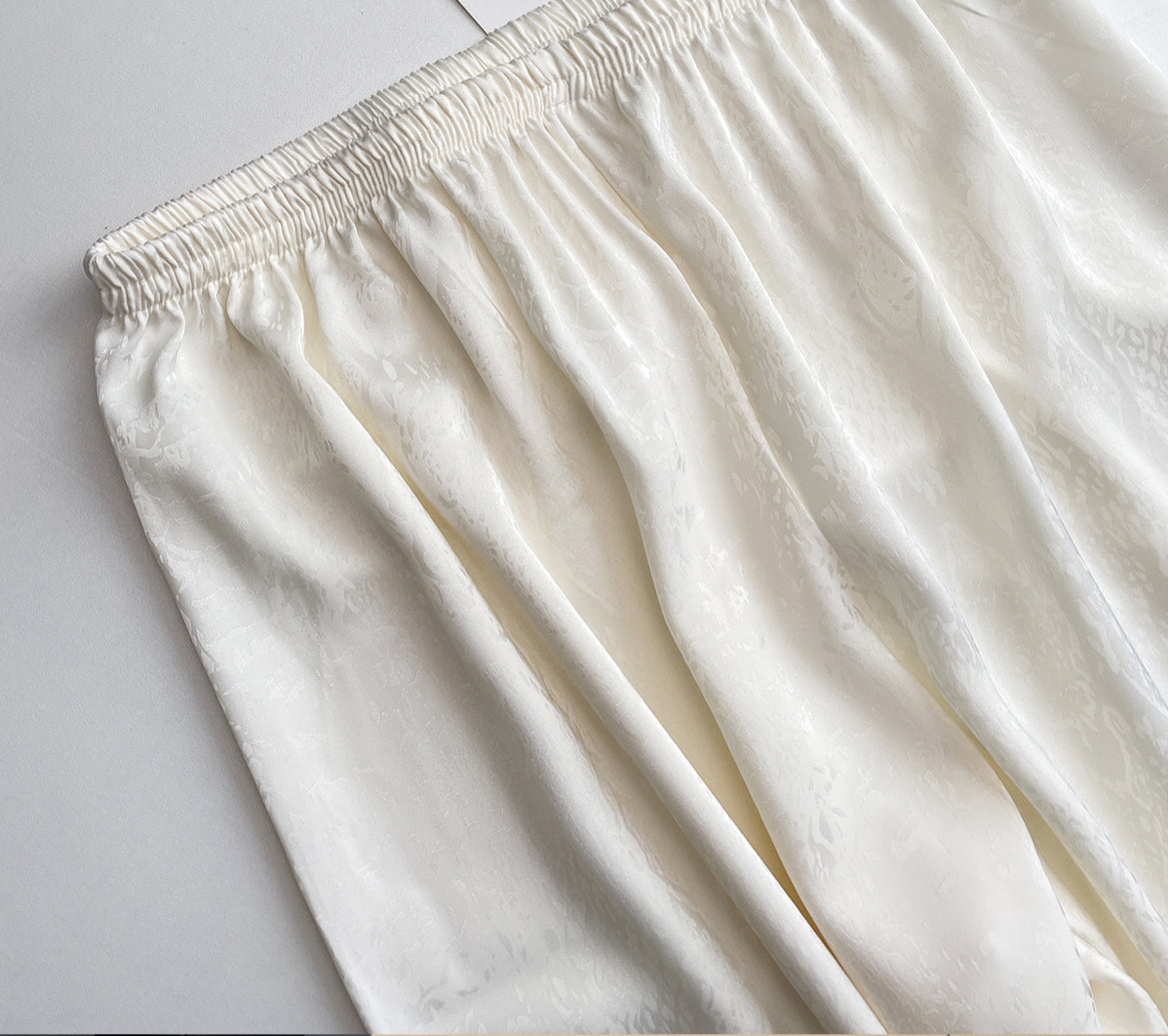 Luxe Diamond-Satin Set