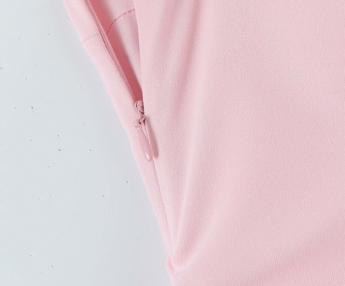 Blush Serenity Strapless Maxi Dress