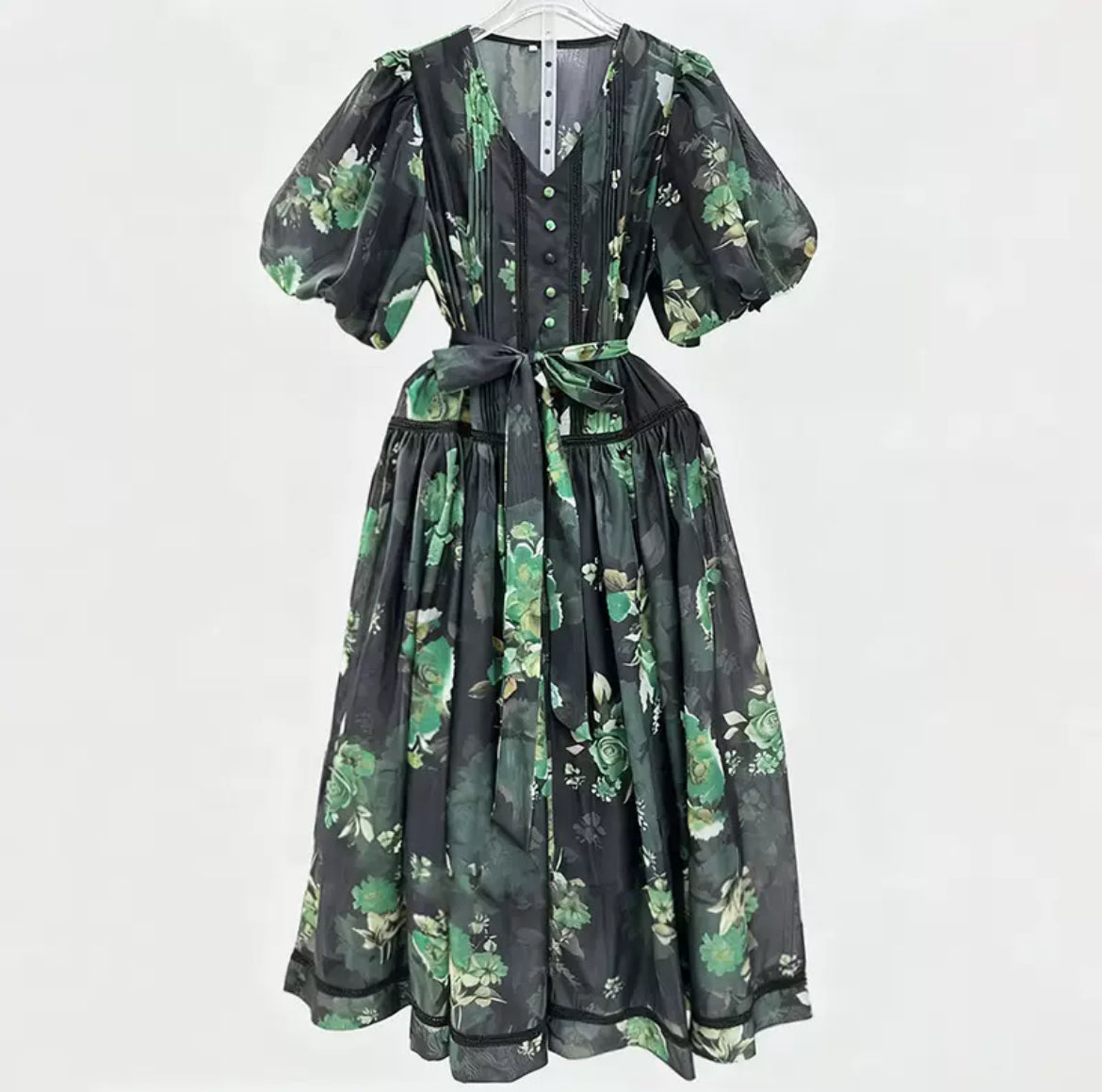 The Midnight Bloom Dress