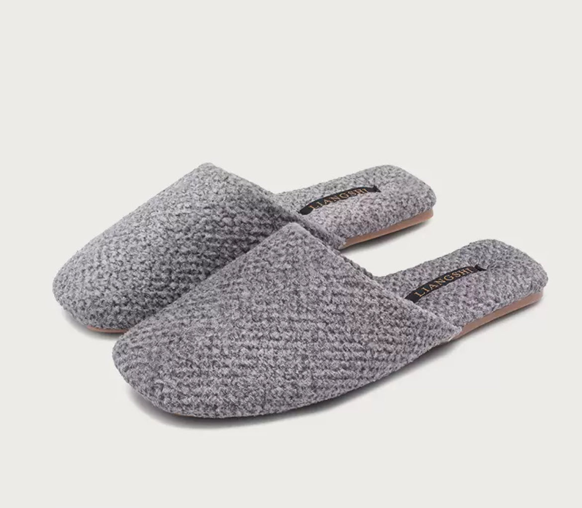 Cozy Knit Indoor Slippers