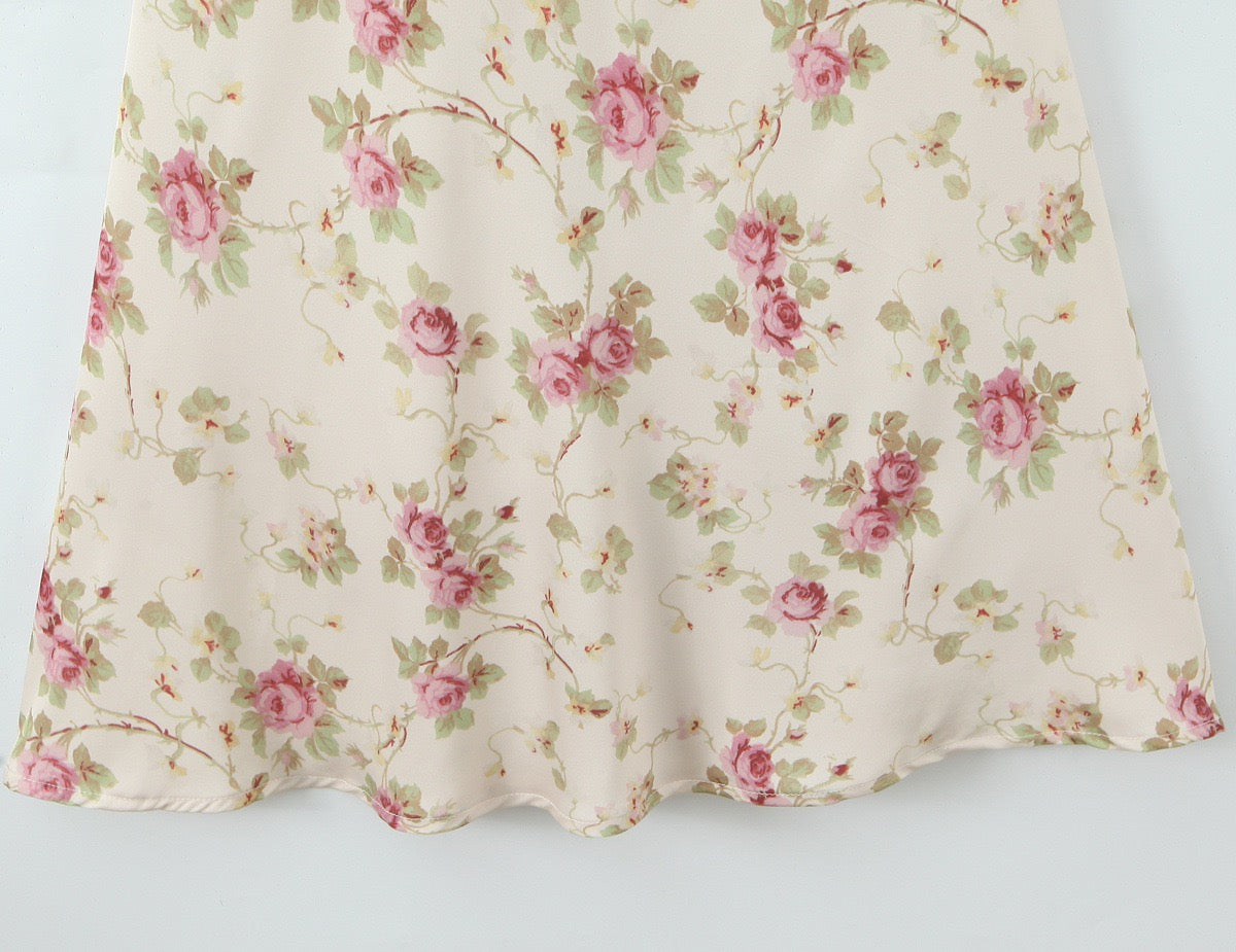 Vintage Rose Slip Dress