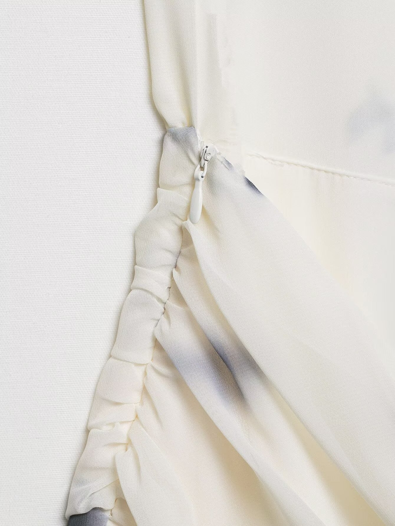 Sunset Swirl Asymmetrical Halter Dress