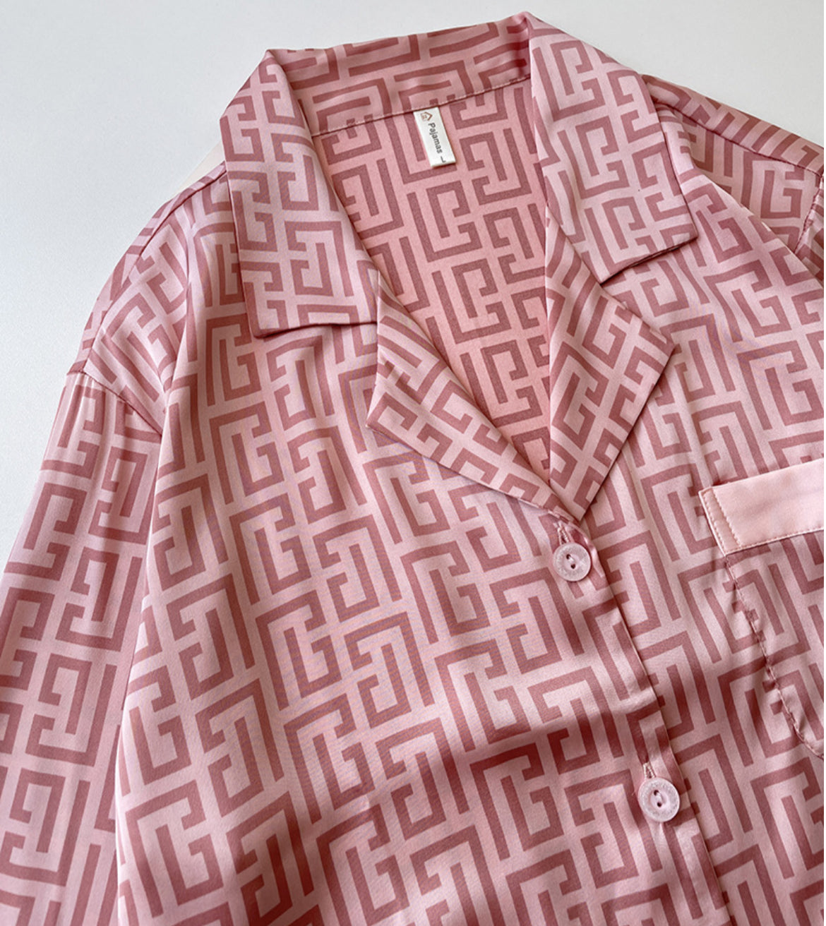 Blush Maze Couple Set