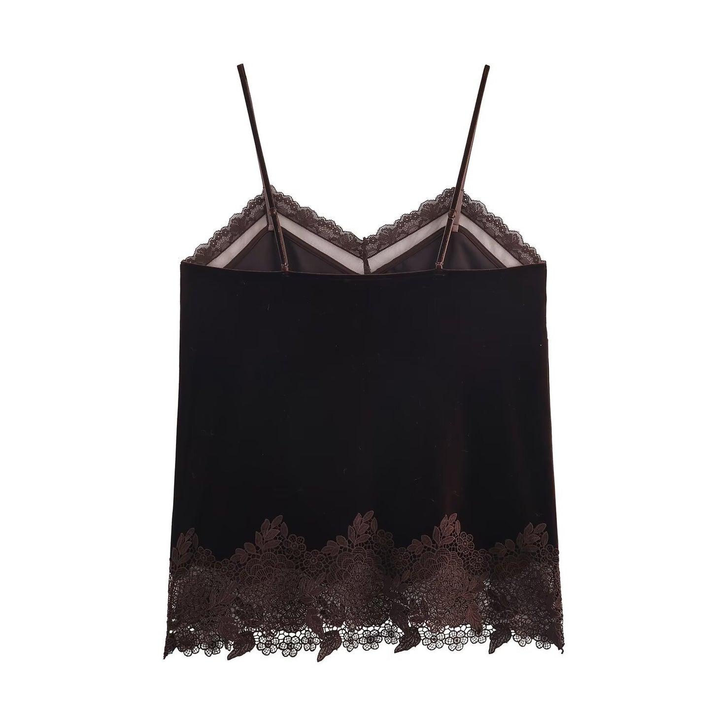 Cocoa Lace Whisper Camisole