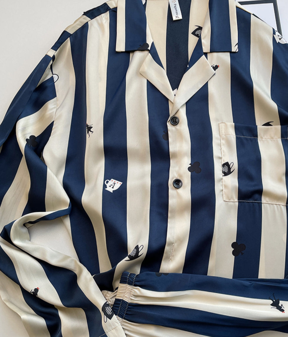 His & Hers Striped Harmony Set