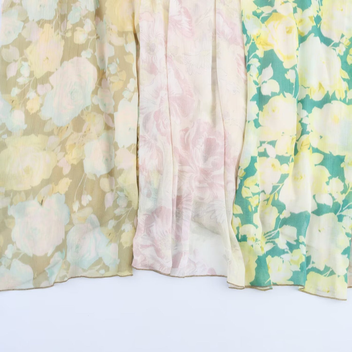 Ethereal Floral Cascade Maxi Dress