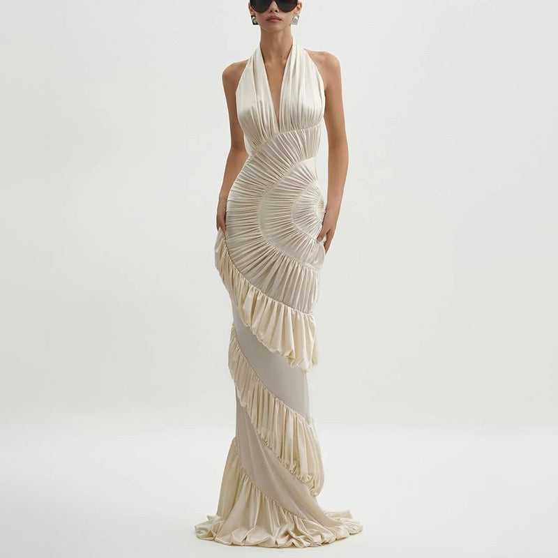 The Elysian Spiral Gown