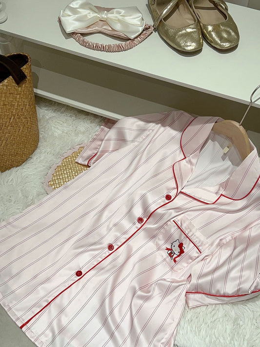 Hello Kitty Pajama Set Short Sleeve