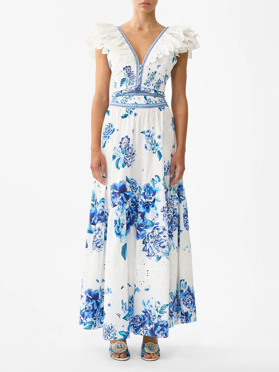 The Aegean Bloom Two-Piece Set