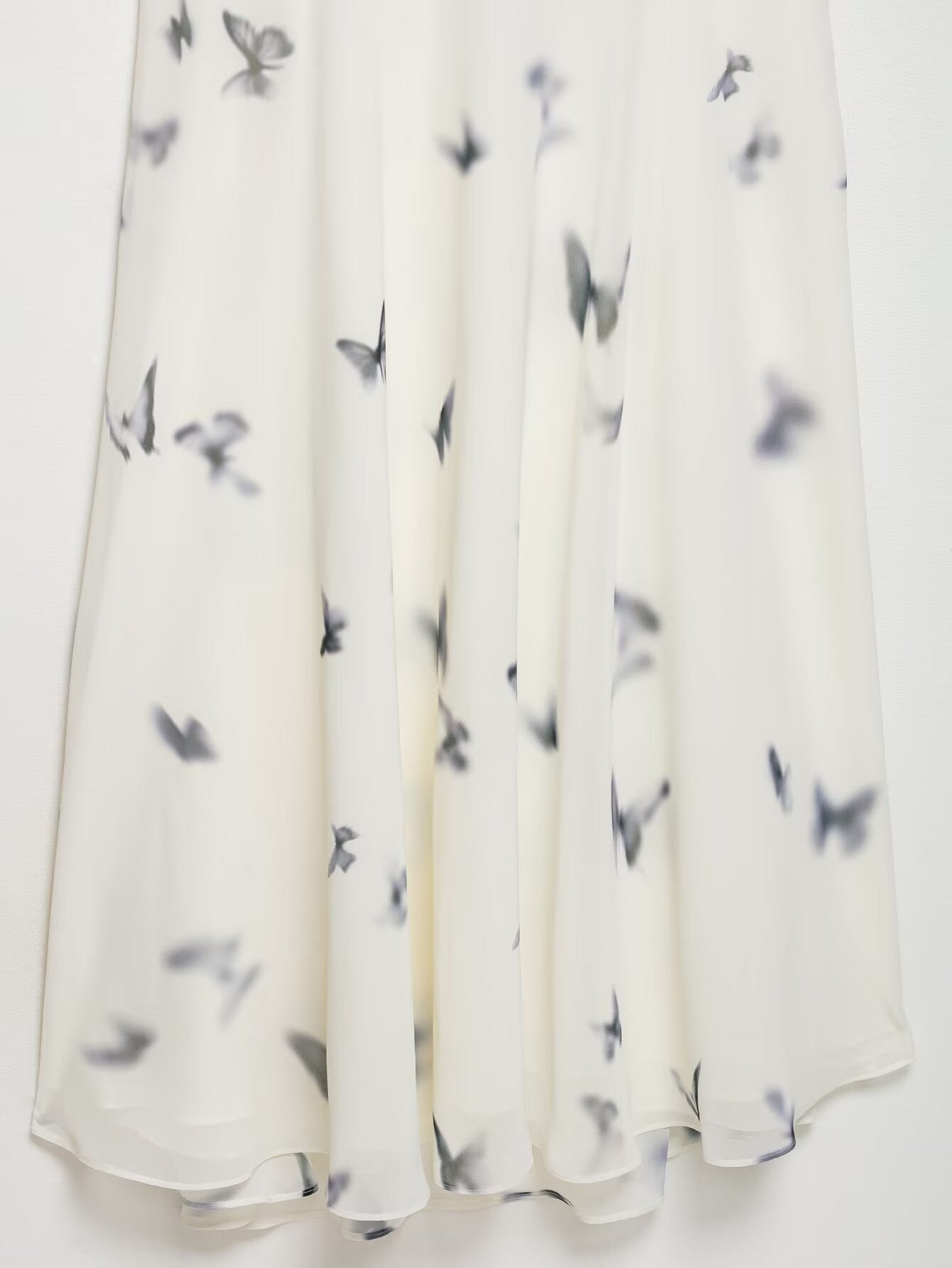 Sunset Swirl Asymmetrical Halter Dress