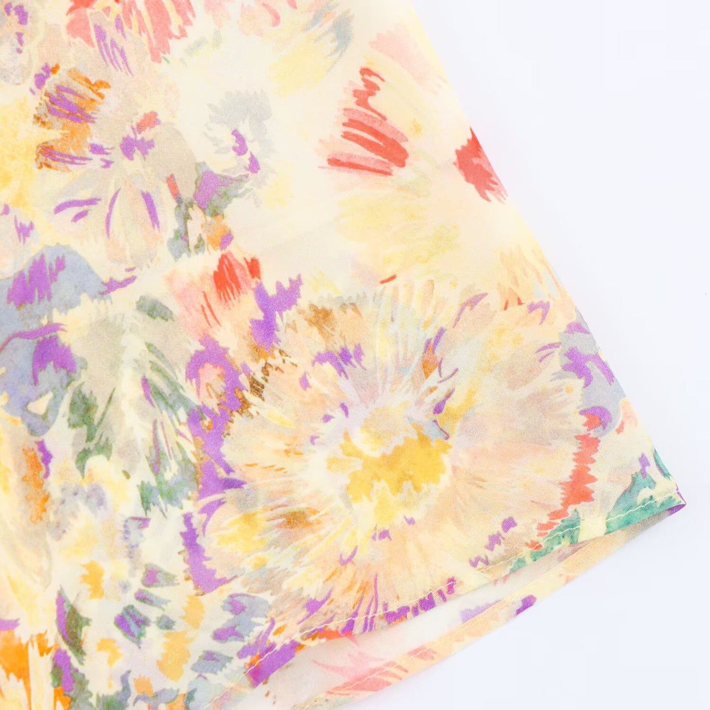 Watercolor Dream Halter Maxi Dress