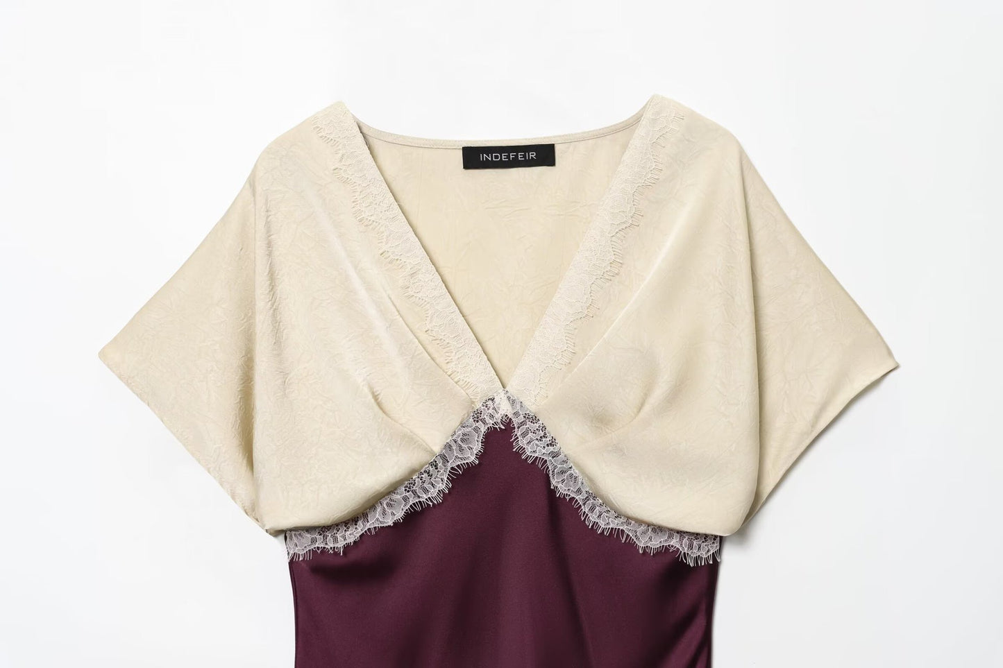 Velvet Rose Two-Tone Lounge
Maxi Dress