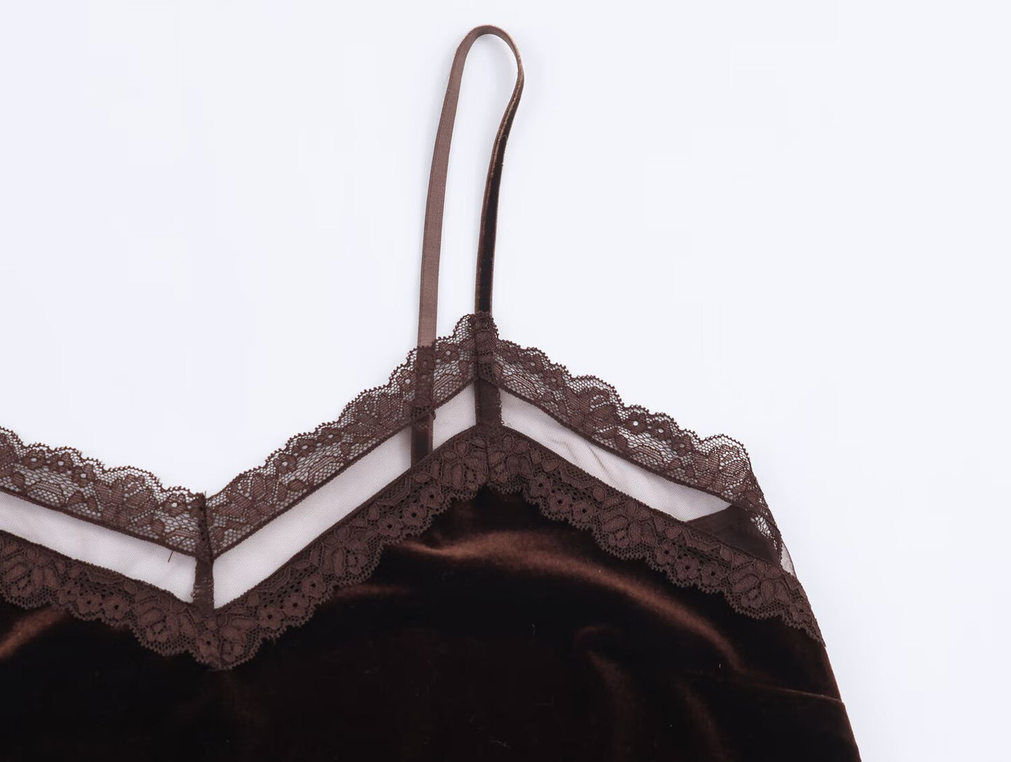 Cocoa Lace Whisper Camisole