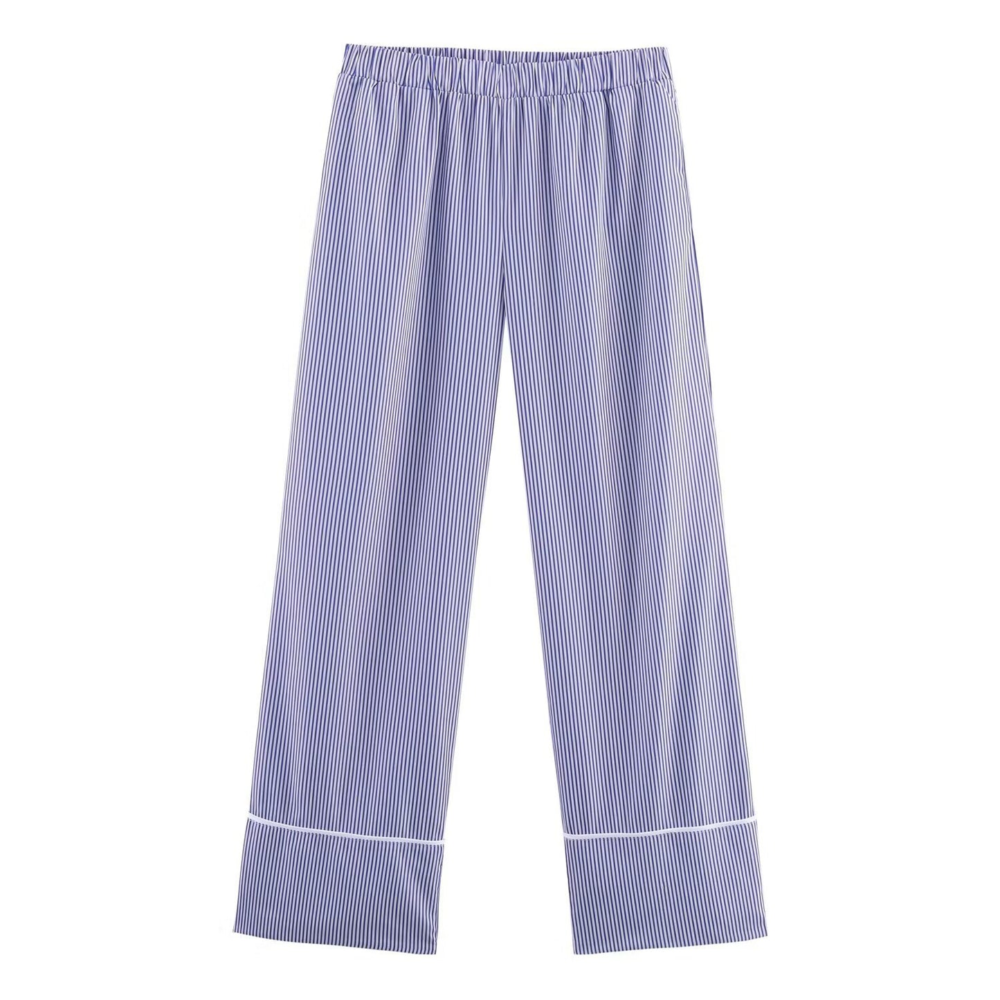 Striped Classic Lounge Pajama Set