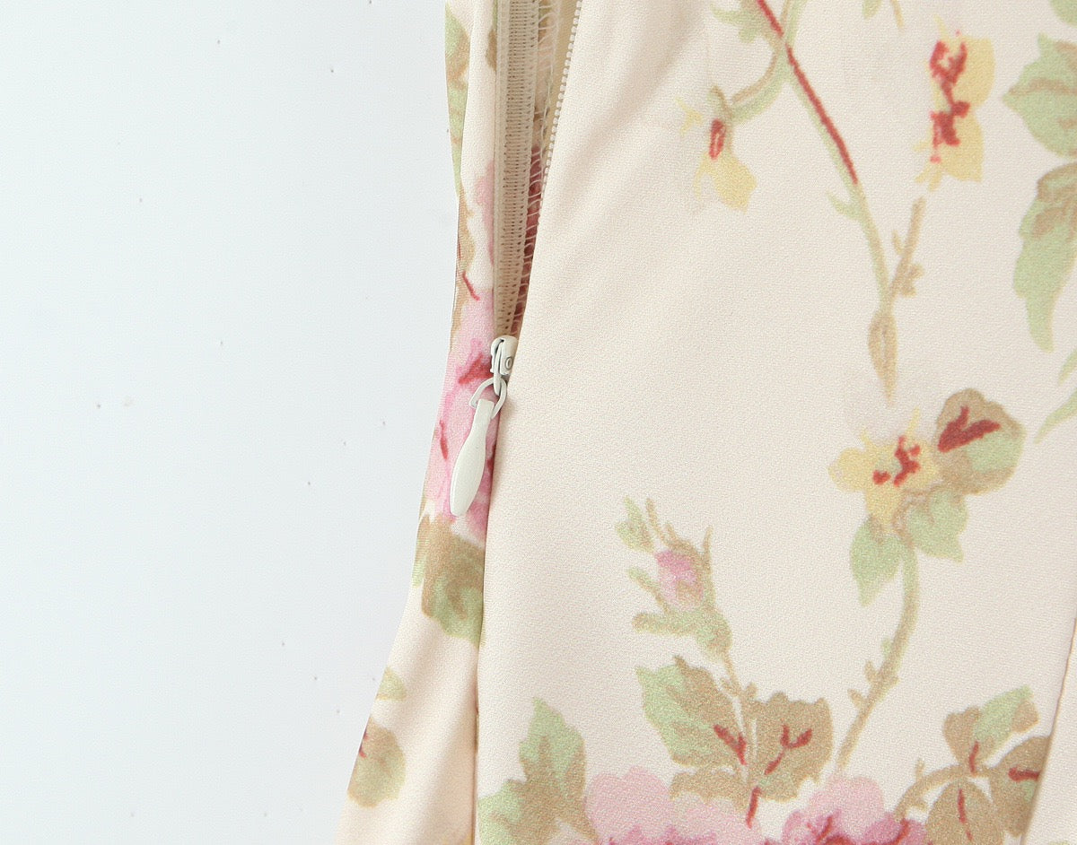 Vintage Rose Slip Dress